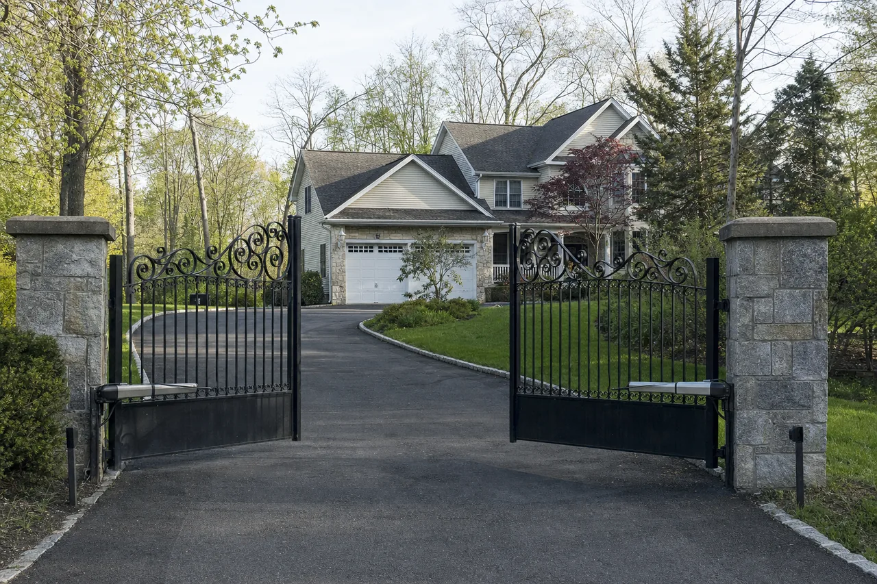 Driveway gate and operator in York, PA