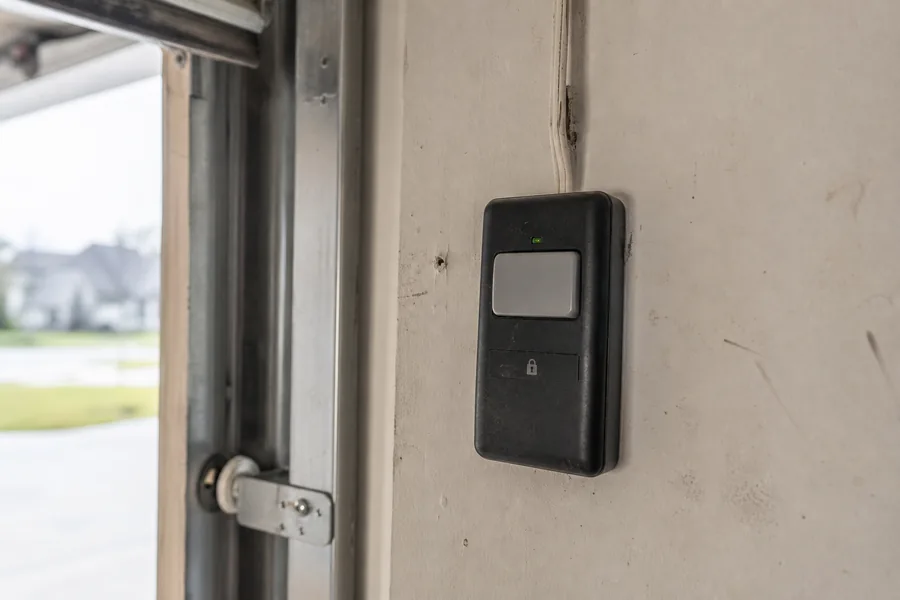 Opener wall control inside a garage in York, PA